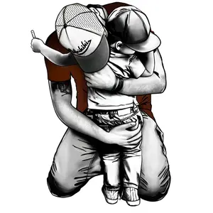 tatto temporary bapak dan anak cowo BK-005 dan anak cewe BK-003 TAHAN BIASA