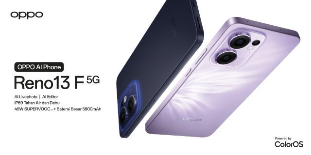OPPO Reno13 F 5G 8GB/256GB & 12GB/256GB Smartphone [AI Livephoto, IP69 Water Resistance, 45W SUPERVOOC]