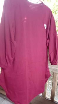 Product Review of Kaos wanita Oversize oval Lengan Karet 7/8 katun Combed from D**a D**a 0