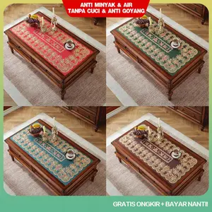 [COD] Loyal Bosque Taplak Meja Tamu / Alas Makan dengan Kualitas Tinggi Berenda Anti Air 45x90CM /50x110CM/60x120CM /D9-C Kain