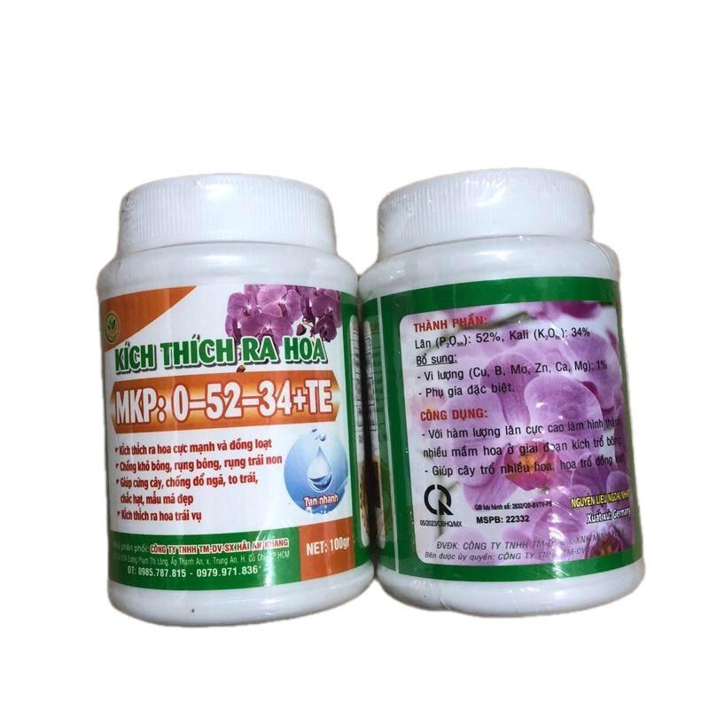 TẠO NỤ HOA MAI VÀ CÂY CẢNH 0-52-34 TE combo 2 hũ cho các loại cây