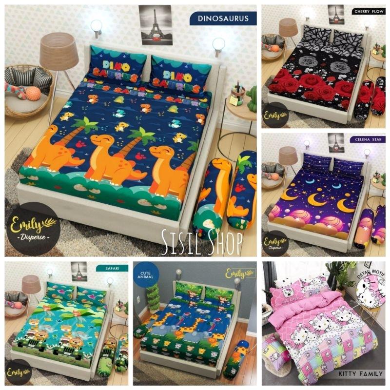 Sprei Karakter Kasur No 3 ukuran 120x200 Seprai Single Bed 0