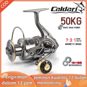 Metal Pancing Reel  Pancing Murah Jigging Reel alat Ikan Laut