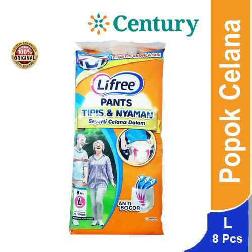 Gambar Lifree Pants Tipis, Nyaman Ukuran 75-100 CM (L) Isi 8 Pcs / Popok dari Apotik Century Kota Administrasi Jakarta Pusat Tokopedia