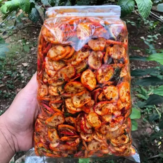 Seblak Kering Kerupuk Bantat Pedas Kencur Daun jeruk 500 Gram Snack / Food 4