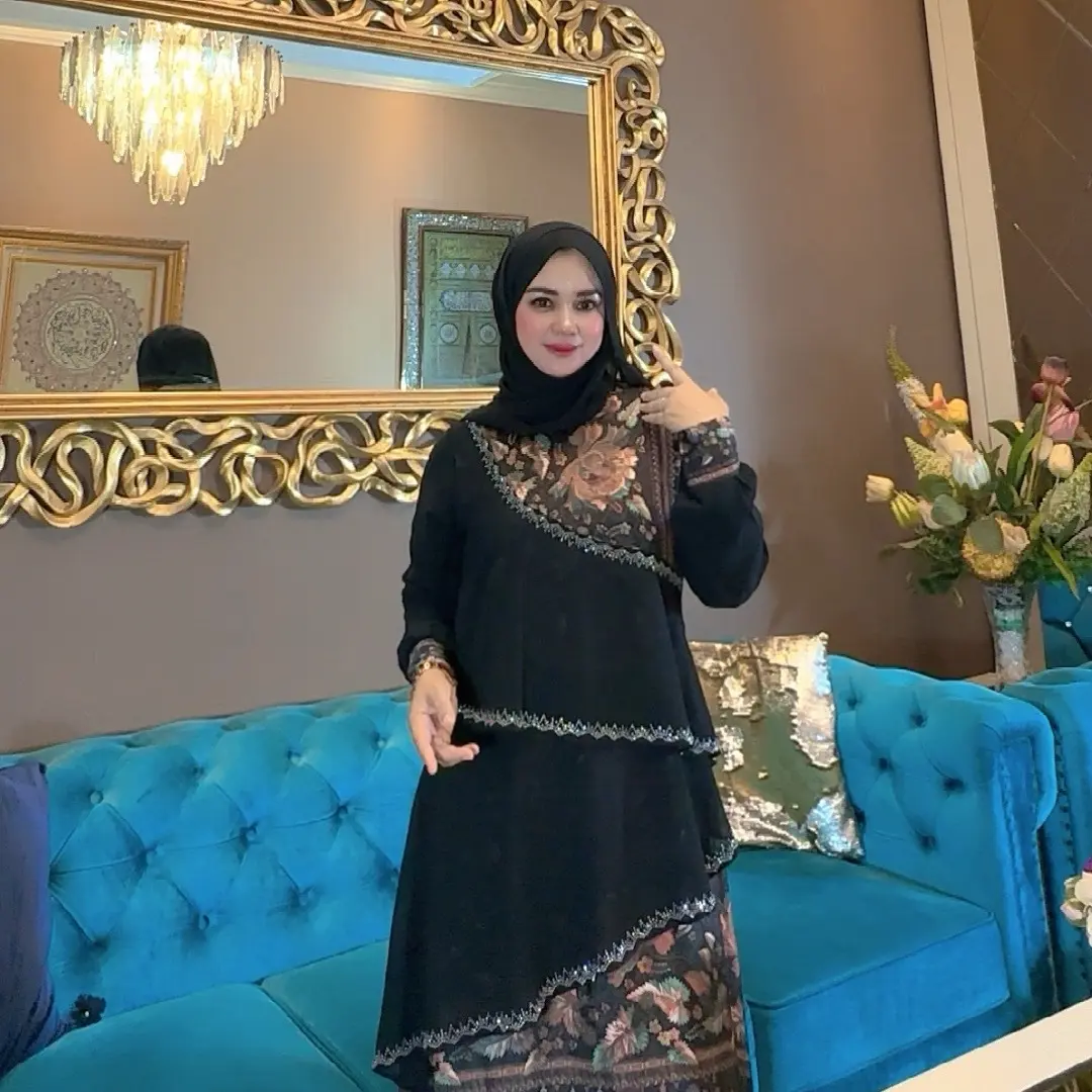 (TANPA HIJAB) Nazwa Abaya Hanaya Dress