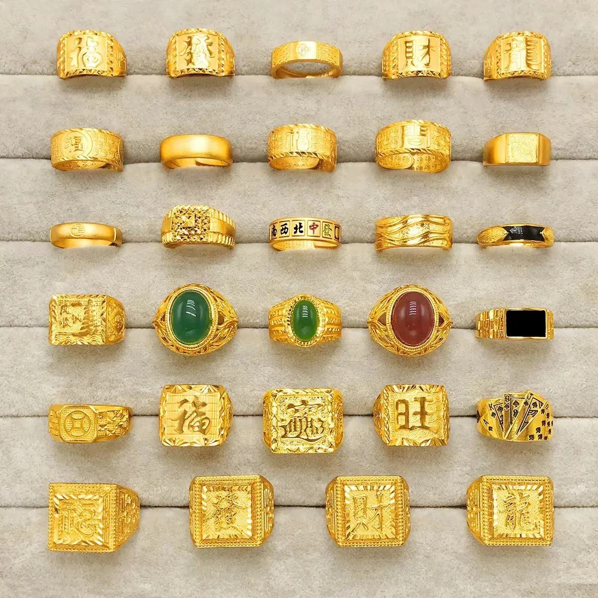 Hot selling new jewelry rings, fashionable and versatile Female