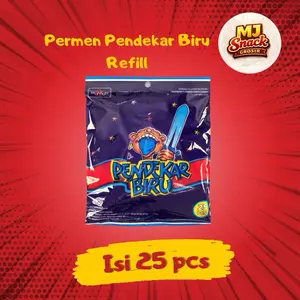 Permen pendekar biru refill isi 25pcs Candy Susu Food