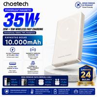 Gambar Choetech B739 PowerLeap Magnetic Power Bank 10000mAh | 15W Wireless Charging | PD20W USB-C | Ultra Thin 14.6mm dari Choetech Indonesia Store Kota Tangerang 1 Tokopedia