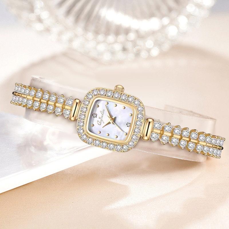 Product Introduction of V006 Little Jin Sui Fangshen Luxury Waterproof Quartet  Watch 8