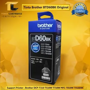 Tinta Brother Original BTD60BK BT-D60BK Black