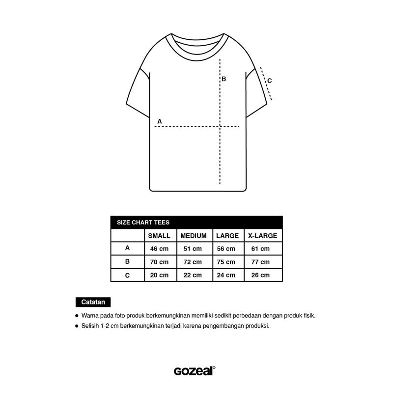 Product Introduction of Gozeal | Tees Reguler | Feed Us | Kaos Bermotif | Pria Wanita Unisex | Catun 0