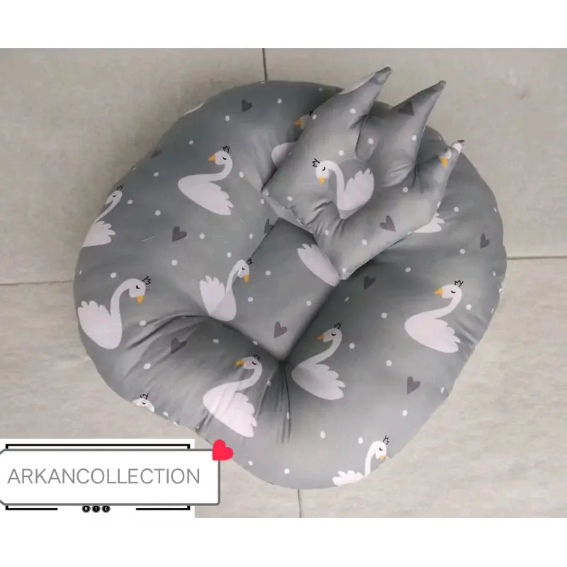Sofa Bayi Full Silikon Motif Karakter Multifungsi  Tidur Empuk Newborn 7