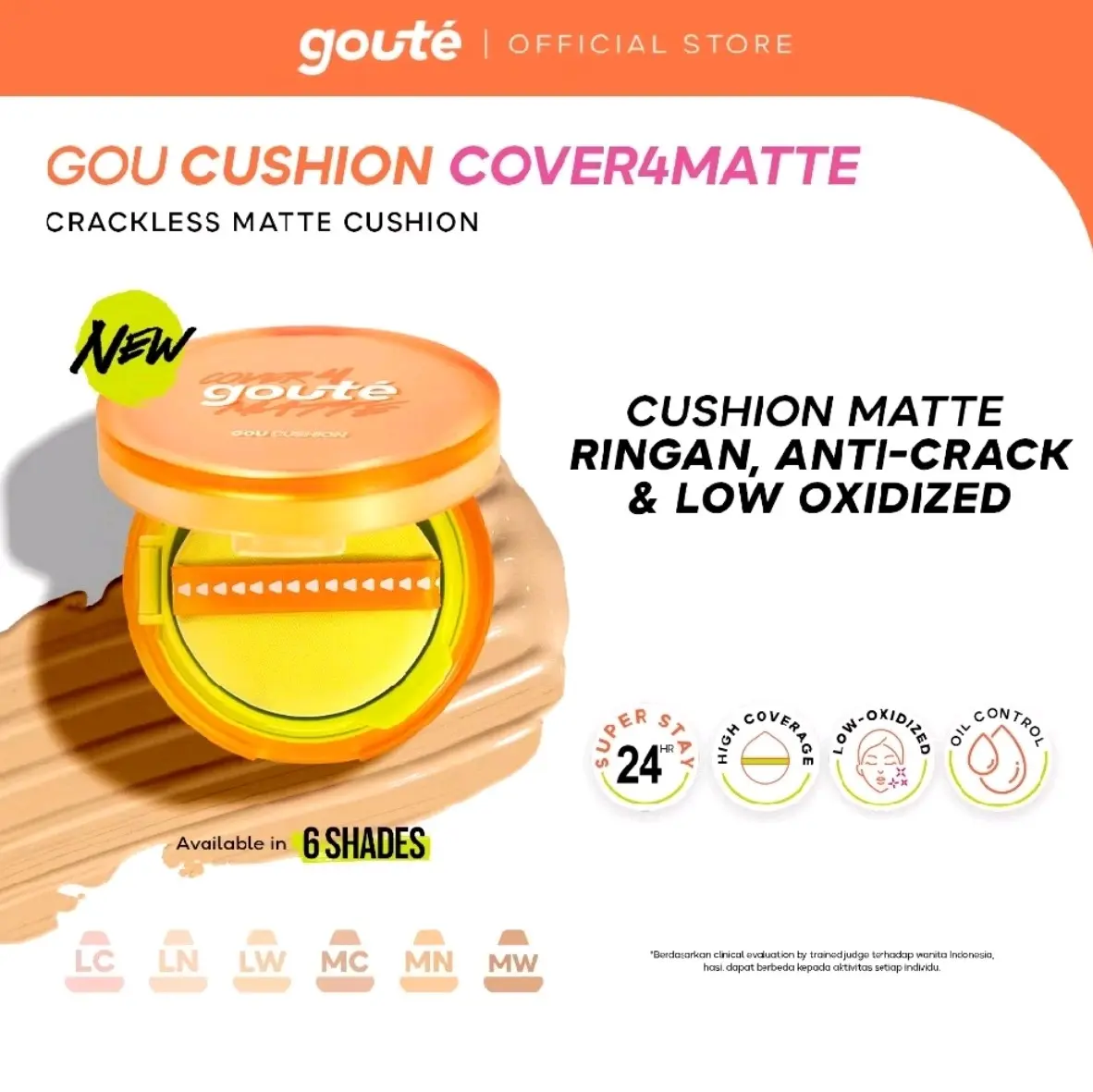 Goute Goucushion Cover 4 Matte | Anti Crack Matte