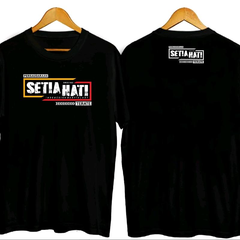 Kaos Psht Setia Hati Terate Katun Lengan Pendek 1