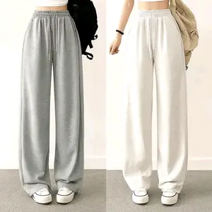 Celana Panjang Baggy Pants Highwaist Unisex Stylish untuk Pria dan Wanita Desain Modis dan Nyaman Cocok untuk Sehari-hari Sweatpants Loose celana outfit wanita