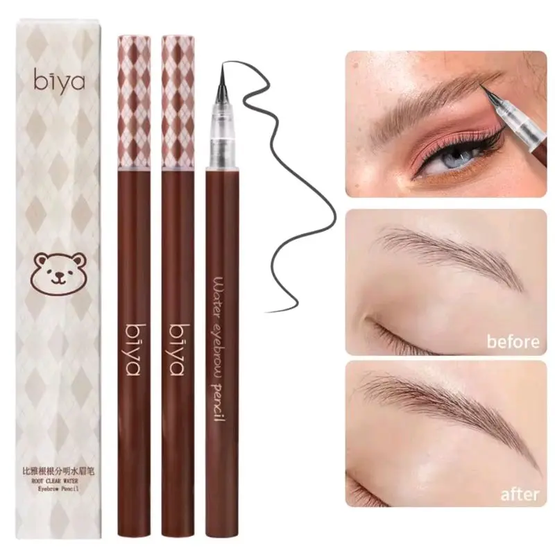 BIYA EYEBROW FINE TIP PEN SPIDOL ALIS SERAT PENSIL ALIS UJUNG TIPIS