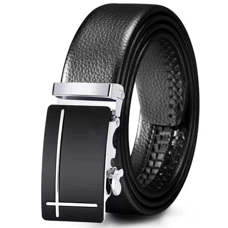Thắt Lưng Da Nam, Chất Lượng Cao Cấp, Khóa Chính Hãng, Khóa Tự Động, Phong Cách Trang Trọng, Kang2ru, Được Làm Bằng Da 2