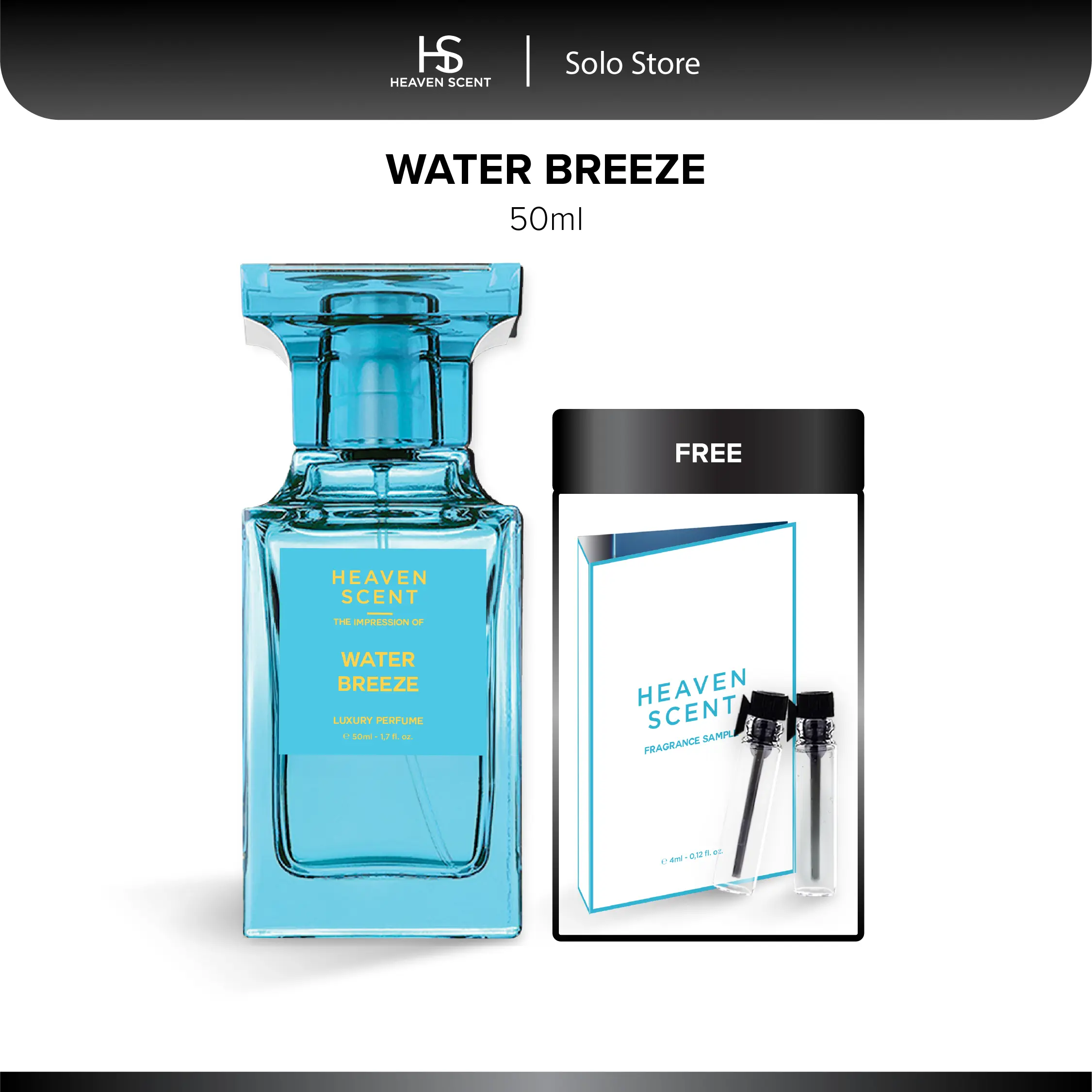 Heaven Scent Solo - Water Breeze 50ml Parfum Pria