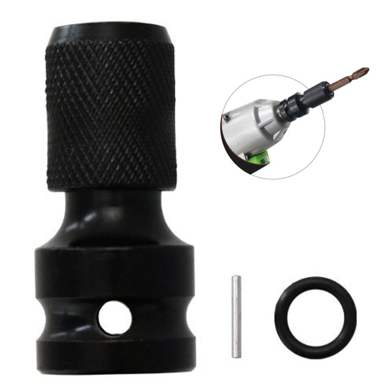 Hex Shank Socket Converter 1/2'' Square To 1/4'' Hex Shank Socket ...