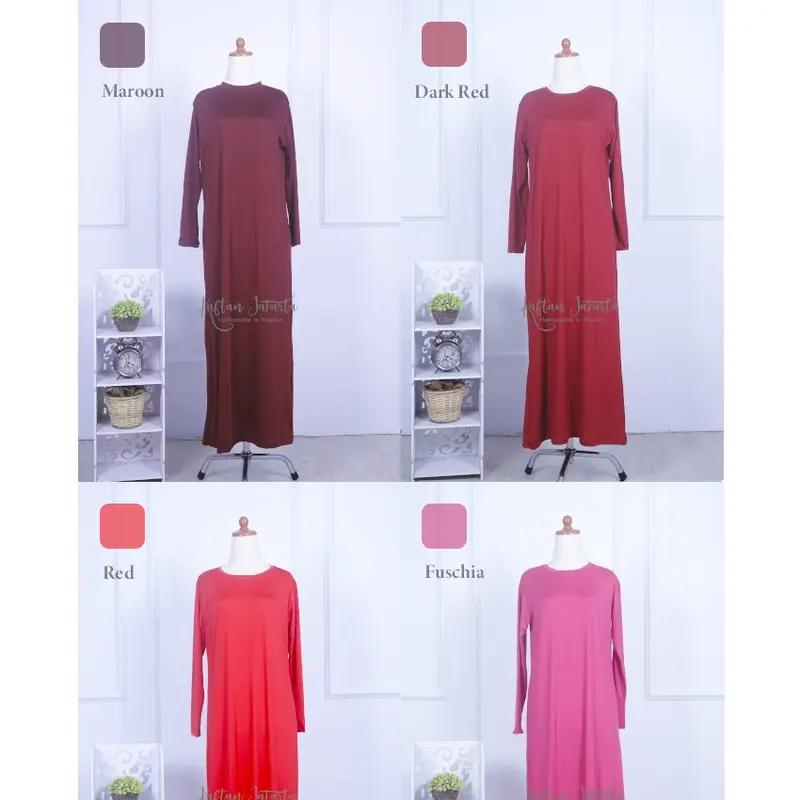 Kaftan Jakarta - Inner Manset Dalaman Kaftan Model Dress Strech Lentur Fit to Jumbo 6