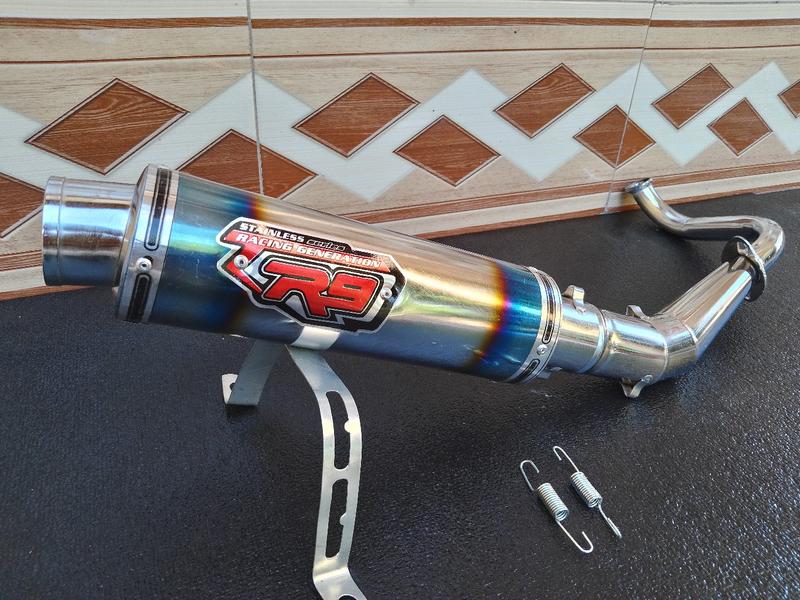 Product Introduction of Knalpot Racing R9 Matic Beat pop Beat fi Beat karbu Vario CBS Vario 110 Vario 125 Vario 150 Mio M3 Mio Z Mio sporty Mio J Fino 115 Fino 125 Motorcycle 1