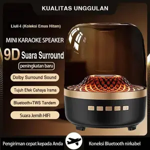 Speaker Mini Portable High Quality Audio + Dukungan Bluetooth/AUX/Flashdisk/Memori Desain Minimalis Factory Grosir