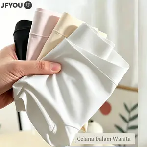 JFYOU Celana Dalam Wanita Seamless Classic Lembut & Adem - Anti Nyeplak, Elastis, Nyaman Dipakai Seharian CD Seamles Tanpa Jahit
