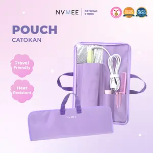 NVMEE - Pouch Catokan Anti Panas dengan Lapisan Thermal Muat 2 Catokan