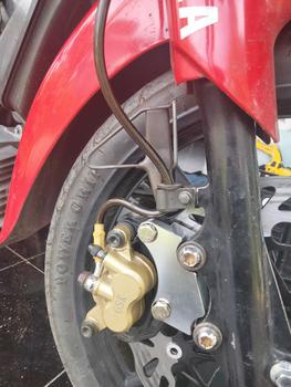 Product Review of Breket pringan CNC jptr z Fizr Vega lama pnp piringan 300mm caliper ori from A** s**h 0