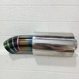 KNALPOT MOBIL STAINLESS JS RACING SUARA GAHAR KERINGUNTUK MOBIL BENSIN&SOLAR