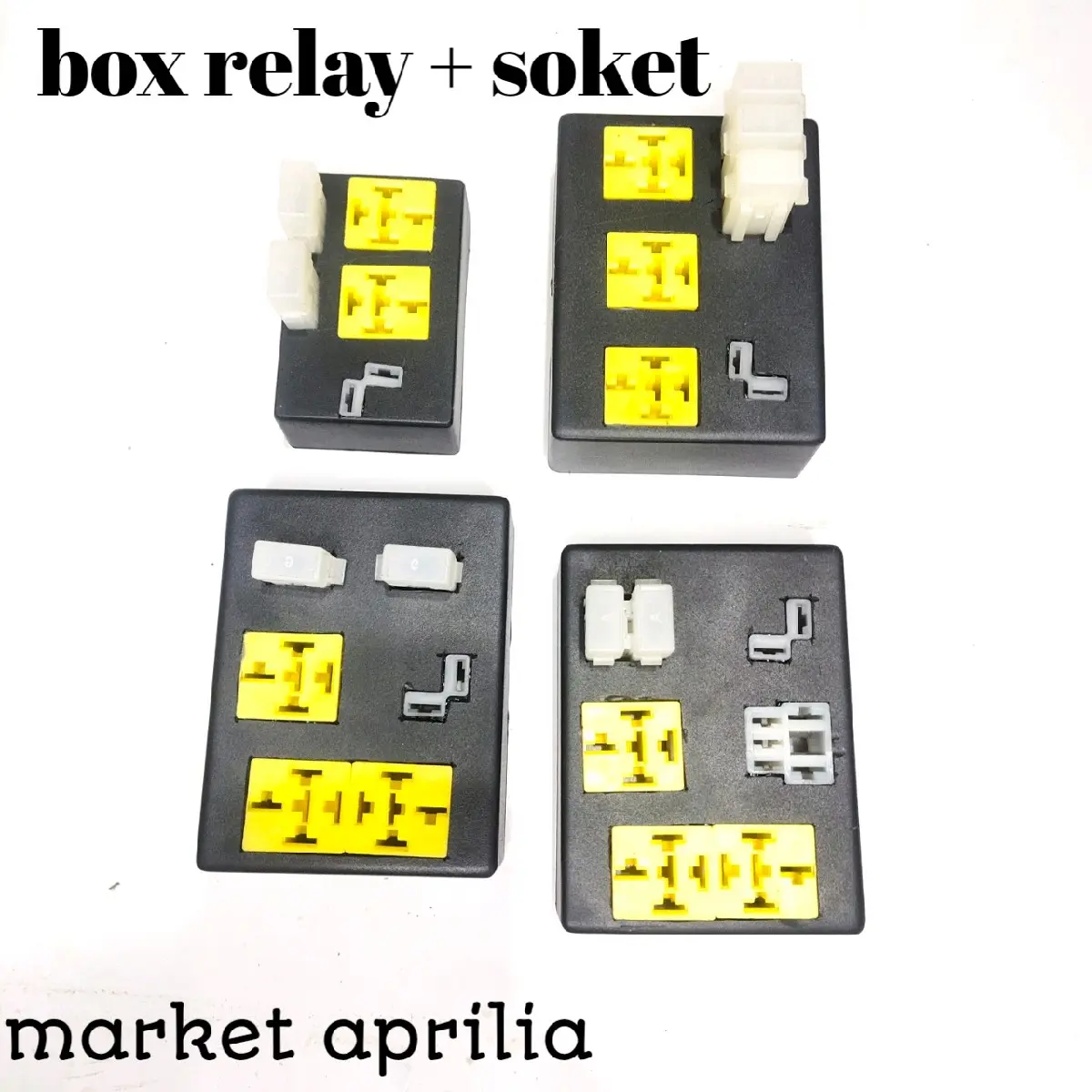 box relay set soket / inti perkabelan