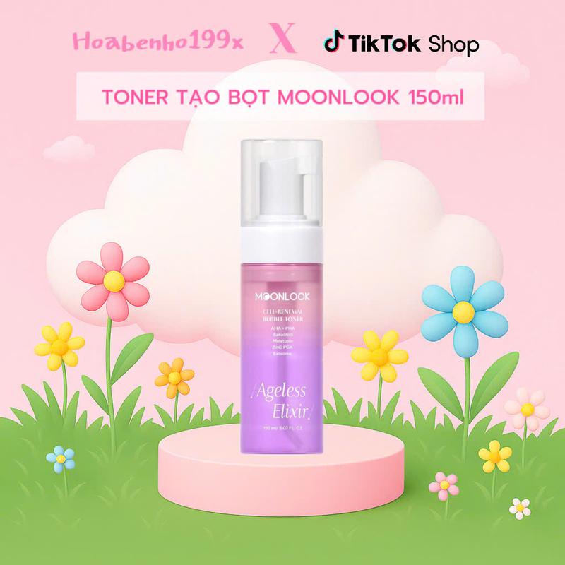 [Bản mới] Toner tạo bọt Moonlook 150ml
