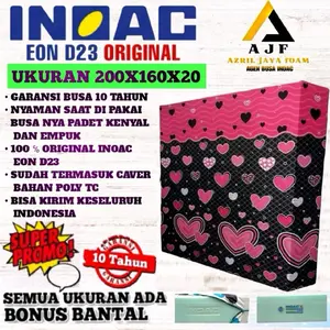 200x160x20 Kasur busa INOAC EON D23  Original Garansi busa 10 tahun. Terakit Furniture