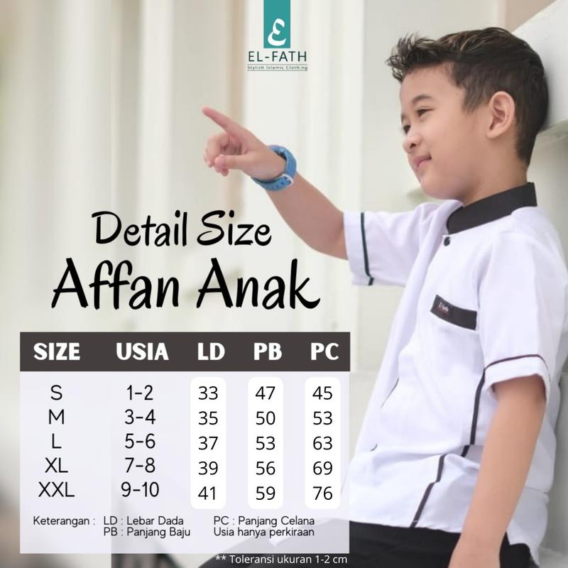 Product Introduction of KOKO ANAK AFFAN BY ELFATH,KOKO BESTSELLER Baju Celana Muslim 0