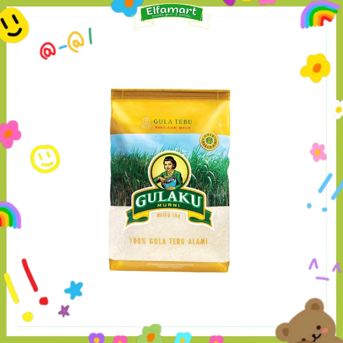 Gula Pasir  1Kg alamai berkualitas Termurah