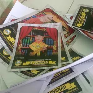 Medali Insert Paper Polos + Tali dan Ring