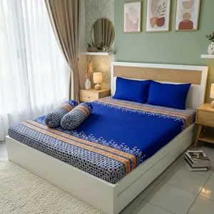 SPREI MOTIF BATIK BUNGA KAWUNG SEMUA UKURAN TINGGI 30 Bebas Dicuci  Sheets & Pillowcases sprei sprei 120×200