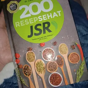 Buku 200 Resep Sehat JSR Asli BEST SELLER HARD COVER FULL COLOR BONUS EBOOK