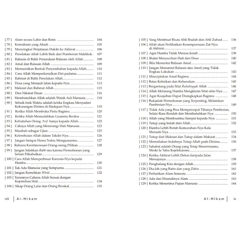 Original Buku Terjemah Kitab Al Hikam Nasehat Petuah-Petuah Bijak Sang Guru Besar Syaikh Ibn Athaillah As-Sakandari Quran lauhul 4