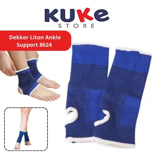 Dekker Liton Ankle Support 8624 Pelindung Pergelangan Engkel Kaki Olahraga Elastic Brace