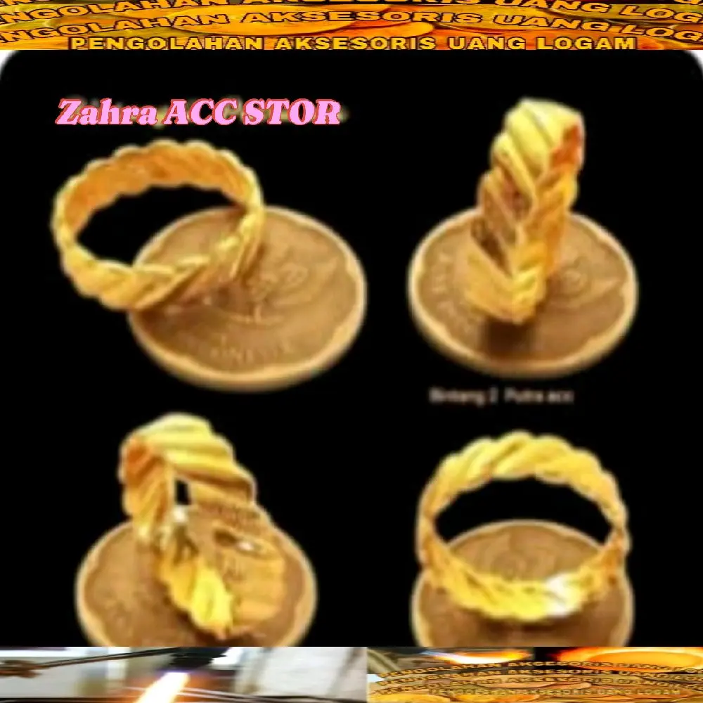 Cinvin koin unik tahan lama 1991 Cincin
