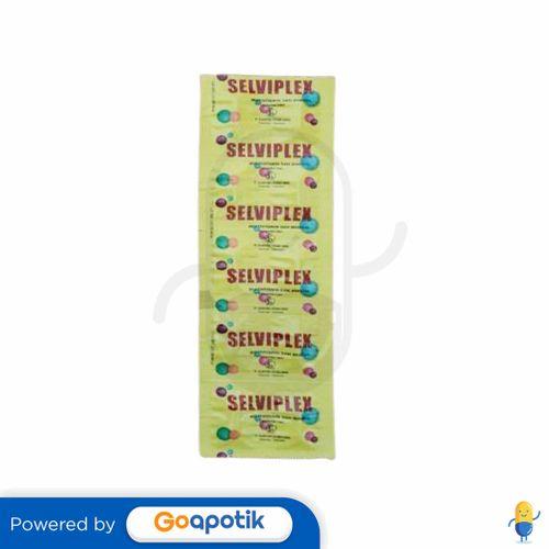 Gambar SELVIPLEX STRIP 10 KAPSUL dari Apotek Sumber Waras Batu by GoApotik Kota Batu Tokopedia