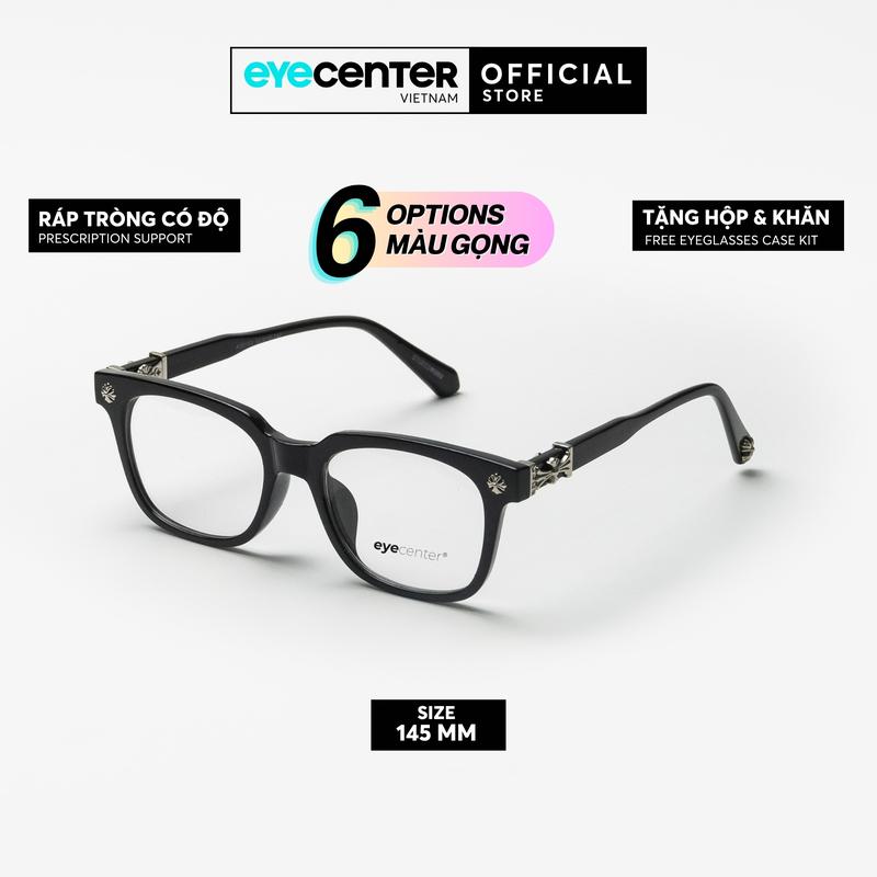 C115 Gọng kính cận nam nữ chính hãng EYECENTER C115 nhựa dẻo siêu nhẹ nhiều màu nhập khẩu by Eye Center Vietnam