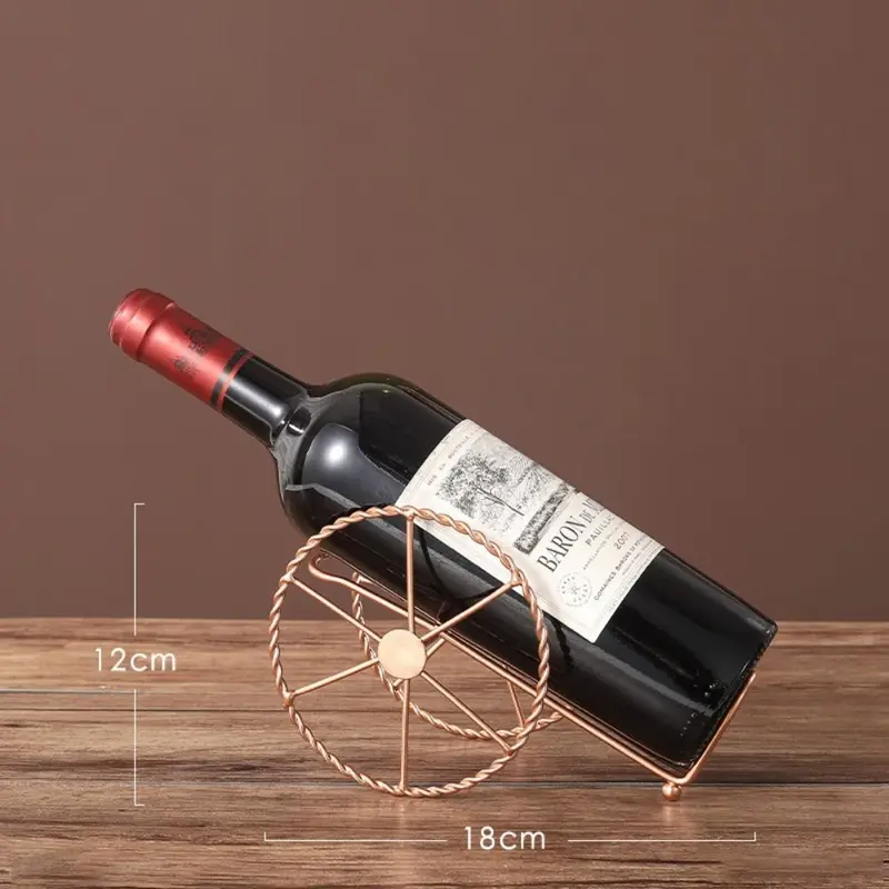 Giá Để Rượu Vang Đỏ, Chất Liệu Sắt Đồng, Thiết Kế Bánh Xe Chất Lượng Cao, Trang Trí Bar Gia Đình, Giá Trưng Bày Rượu, Giá Chân Đế Chai Rượu, Thích Hợp Cho Bia, Rượu Whisky Và Chai Rượu Vang 2