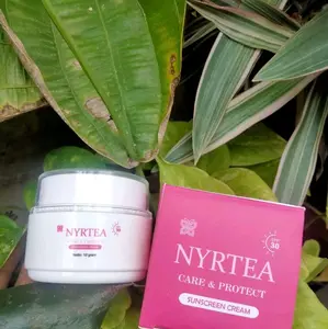 NYRTEA Sunscreen Cream Care & Protect SPF 30 Perlindungan Sinar Matahari Optimal untuk Kulit