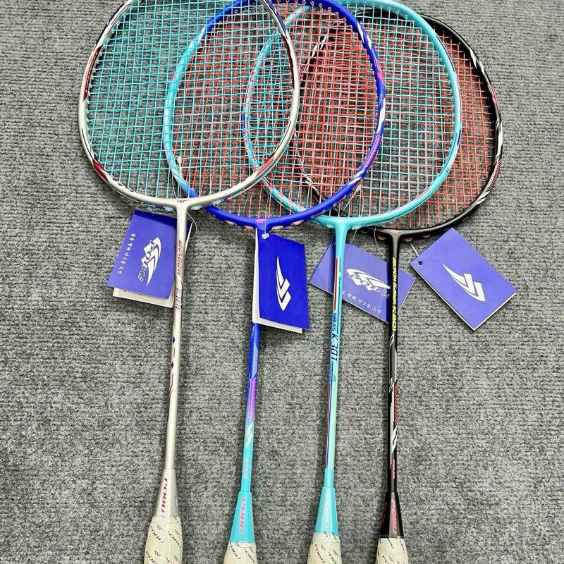  Vợt cầu lông PoBu chinh hãng căng max 10,5kg căng cước sẵn 9,5kg bảo hành 30 ngày phụ kiện 1 quấn cán 1 túi vợt 