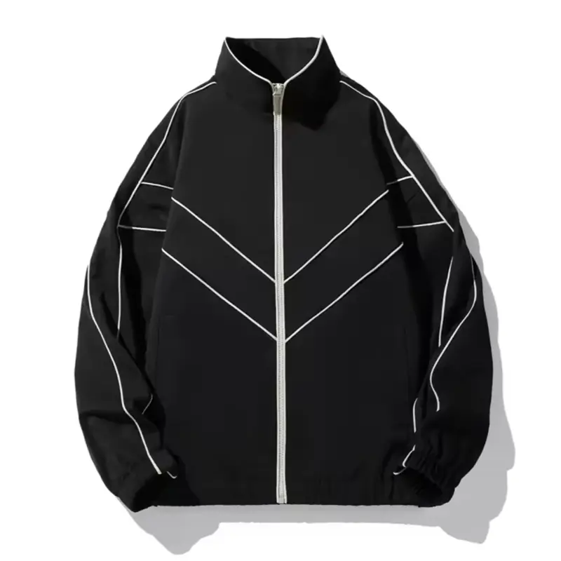 COSTURA JAKET WINDREAKER PRIA CASUAL TEBAL TRACKTOP