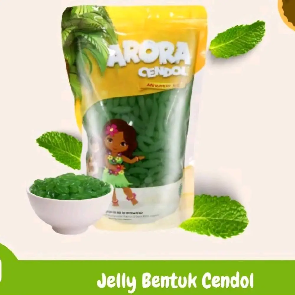 Paket Hemat 2Pcs Arora Jelly Cendol Dawet Bentuk Kecebong 500gr