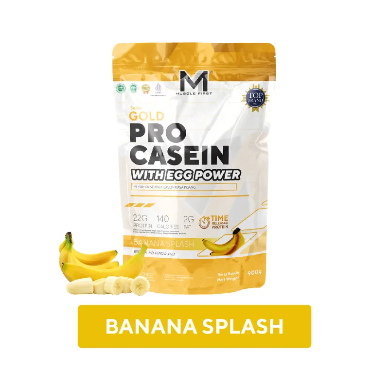 MUSCLE FIRST Pro Casein 2lbs/900gr - Whey Protein Suplemen Fitness 5